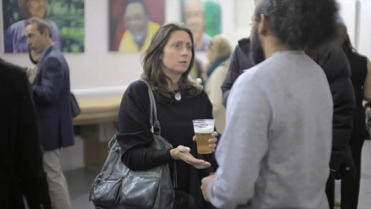 Video thumbnail: exhibition opening night at Trinity Art Centre, Bristol